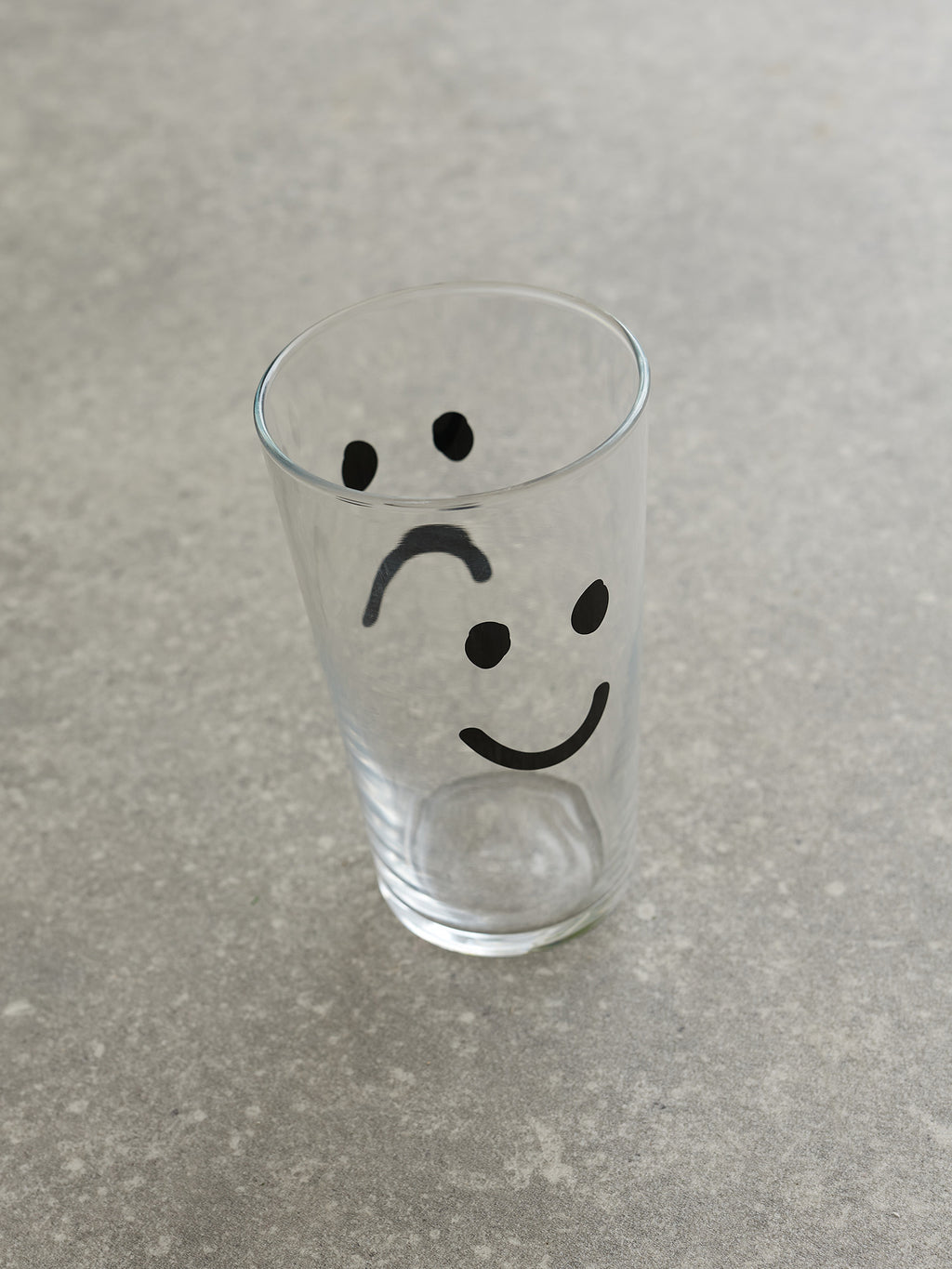 Happy Sad Tall Glass