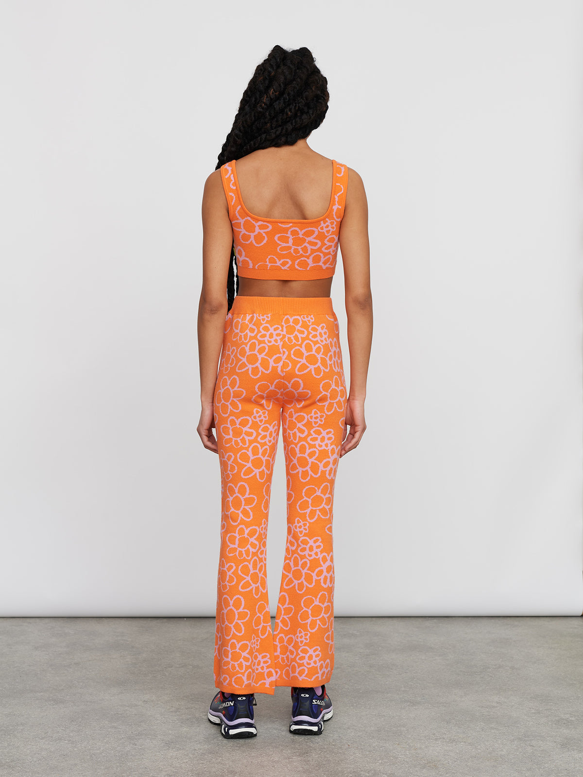 Fruit Salad Flowers Knitted Top