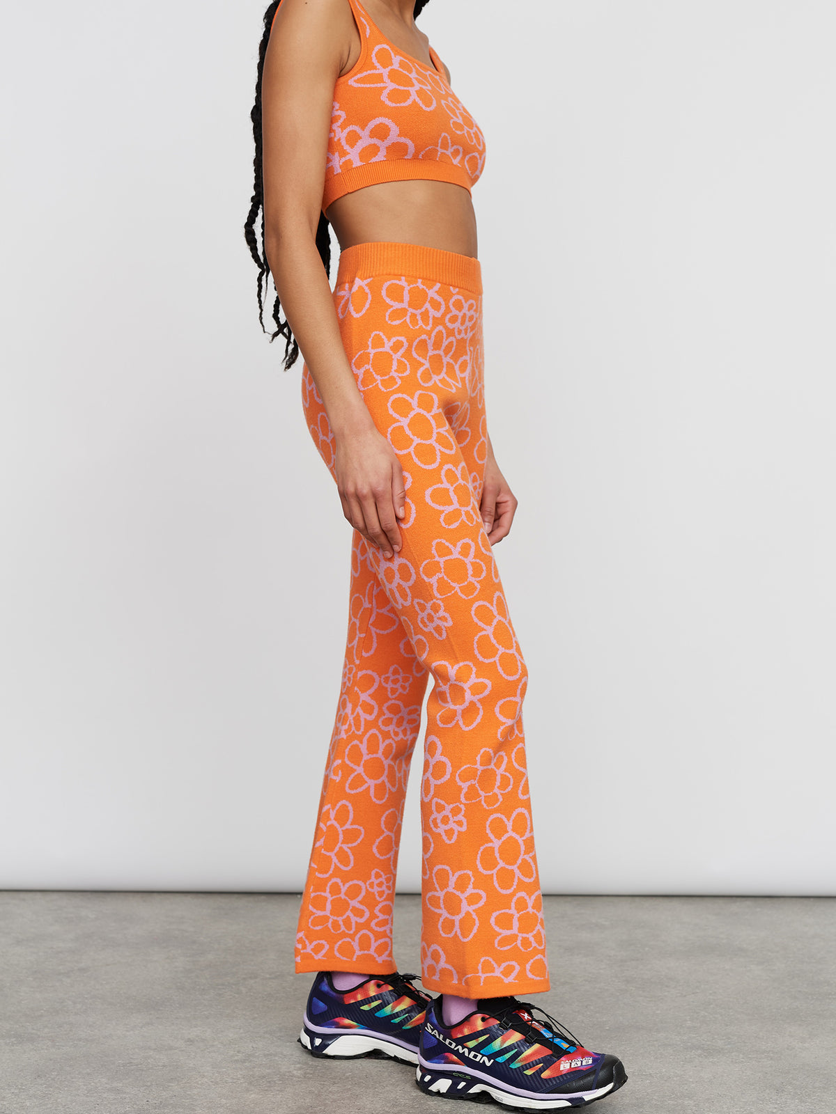 Fruit Salad Knitted Flares