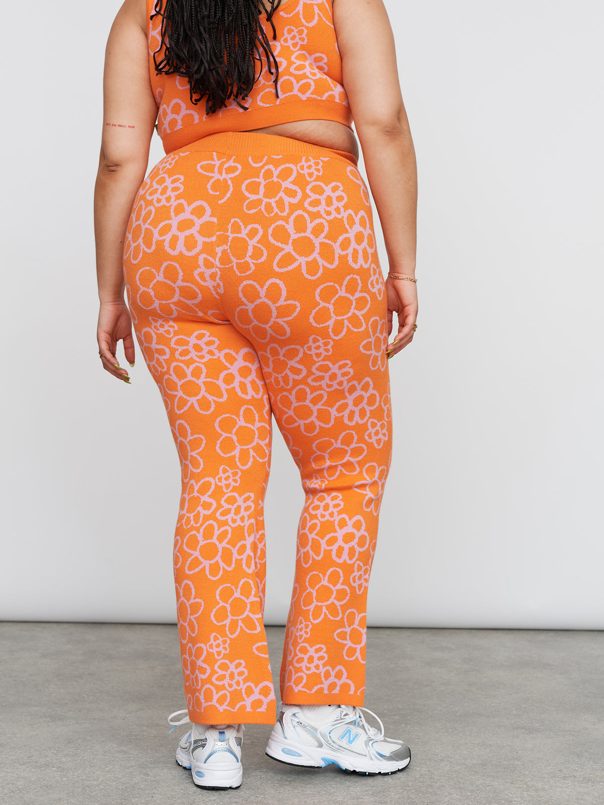 Fruit Salad Knitted Flares