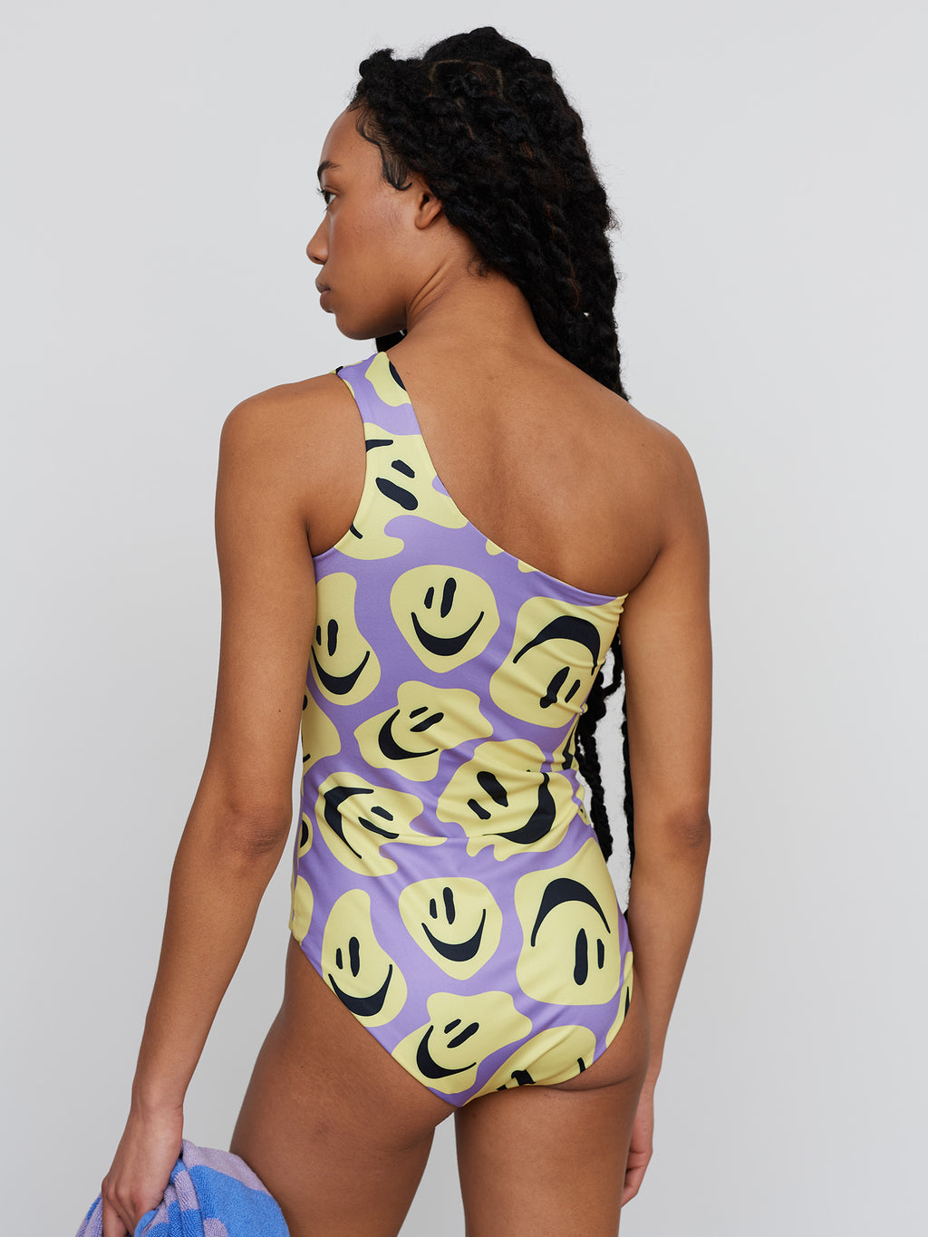 All Smiles One Shoulder Swimsuit