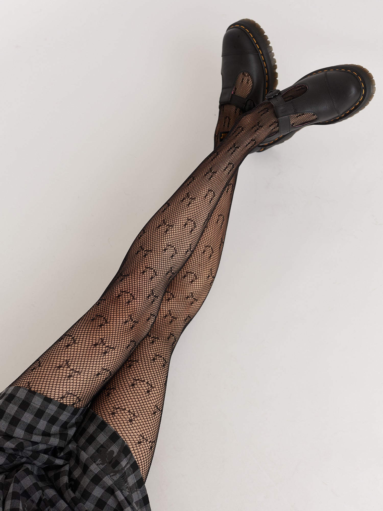 Happy Sad Fishnet Tights – Lazy Oaf