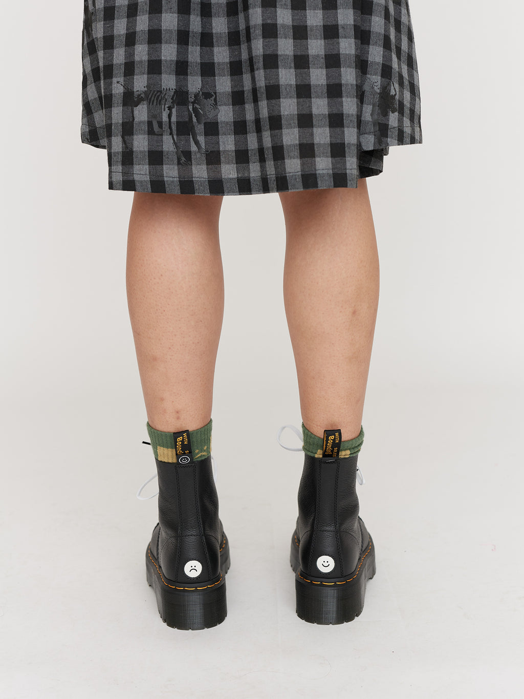 Martens x LO Sinclair Happy Sad Platform Boots – Lazy Oaf