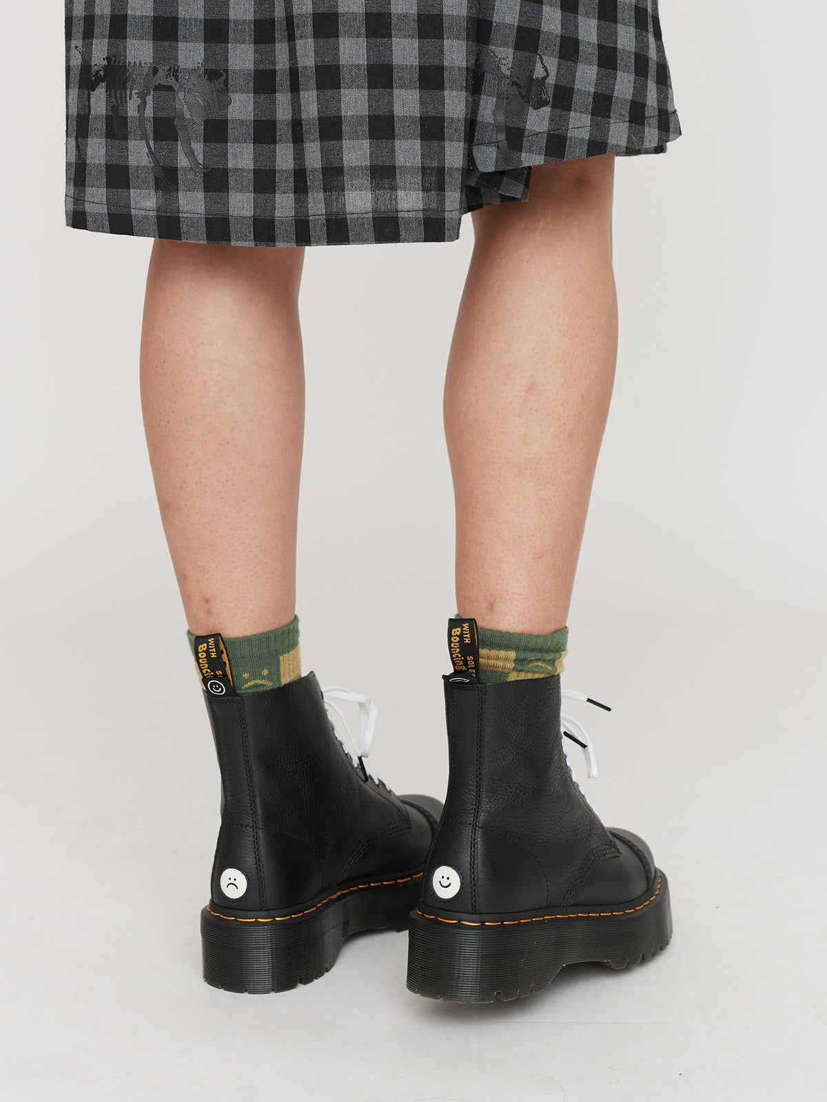 Dr. Martens x LO Sinclair Happy Sad Platform Boots