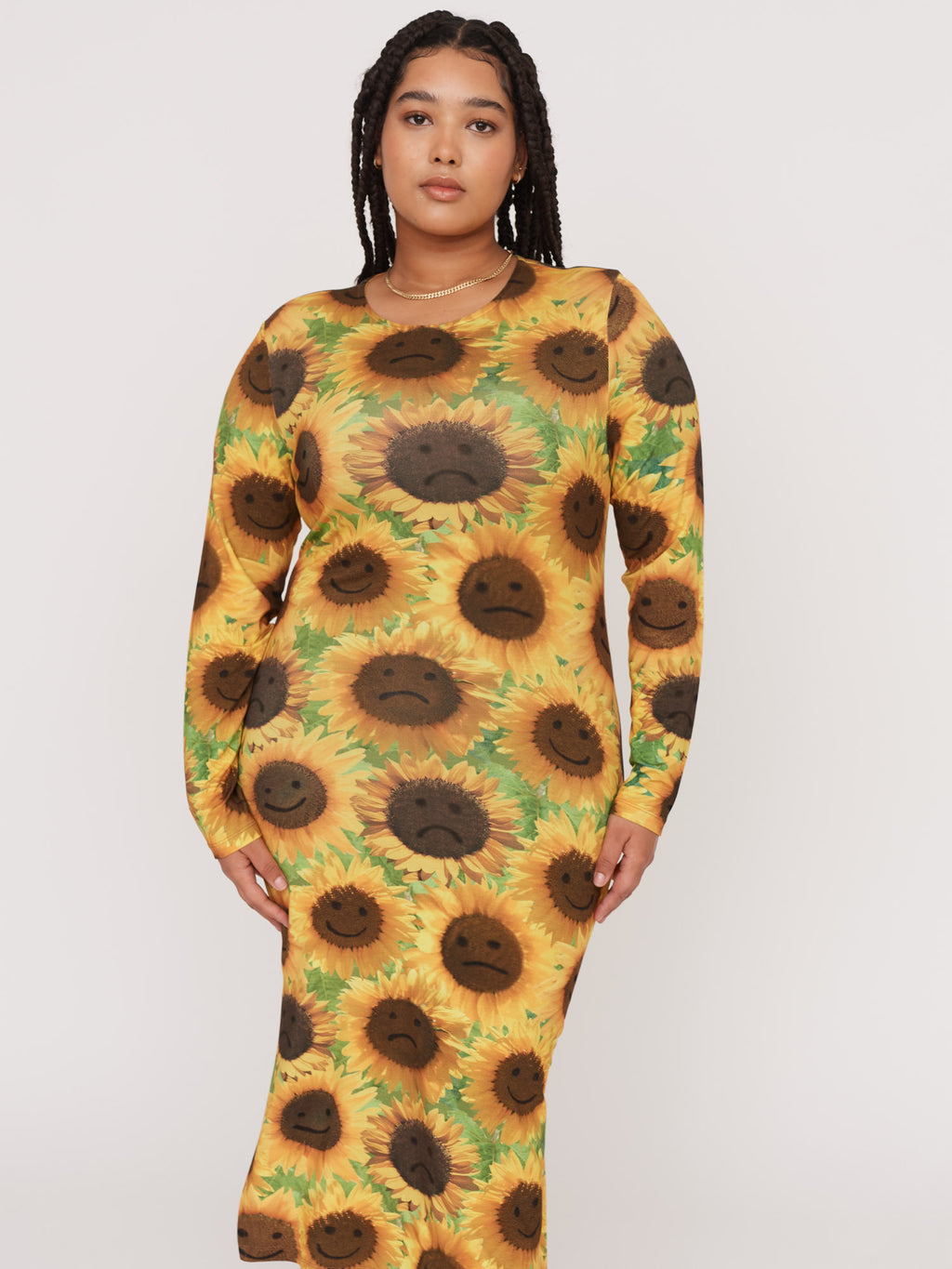 American Apparel Sunflower Dress Flowy Maxi Dress Women's Summer Flowy Sunflower Print Long Dress American Apparel Sunflower Dress Flowy Maxi Dress Women's Summer Flowy Sunflower Print Long Dress