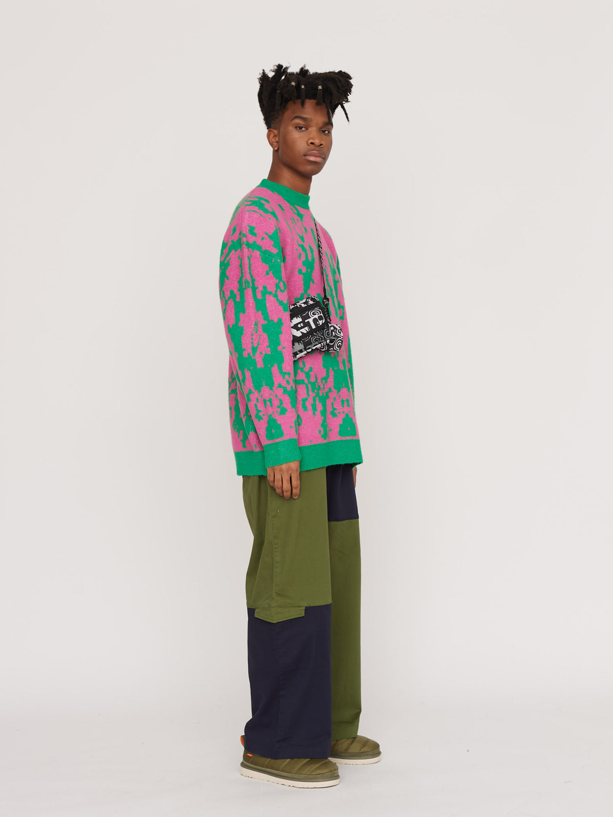 Glitchy Knit Jumper