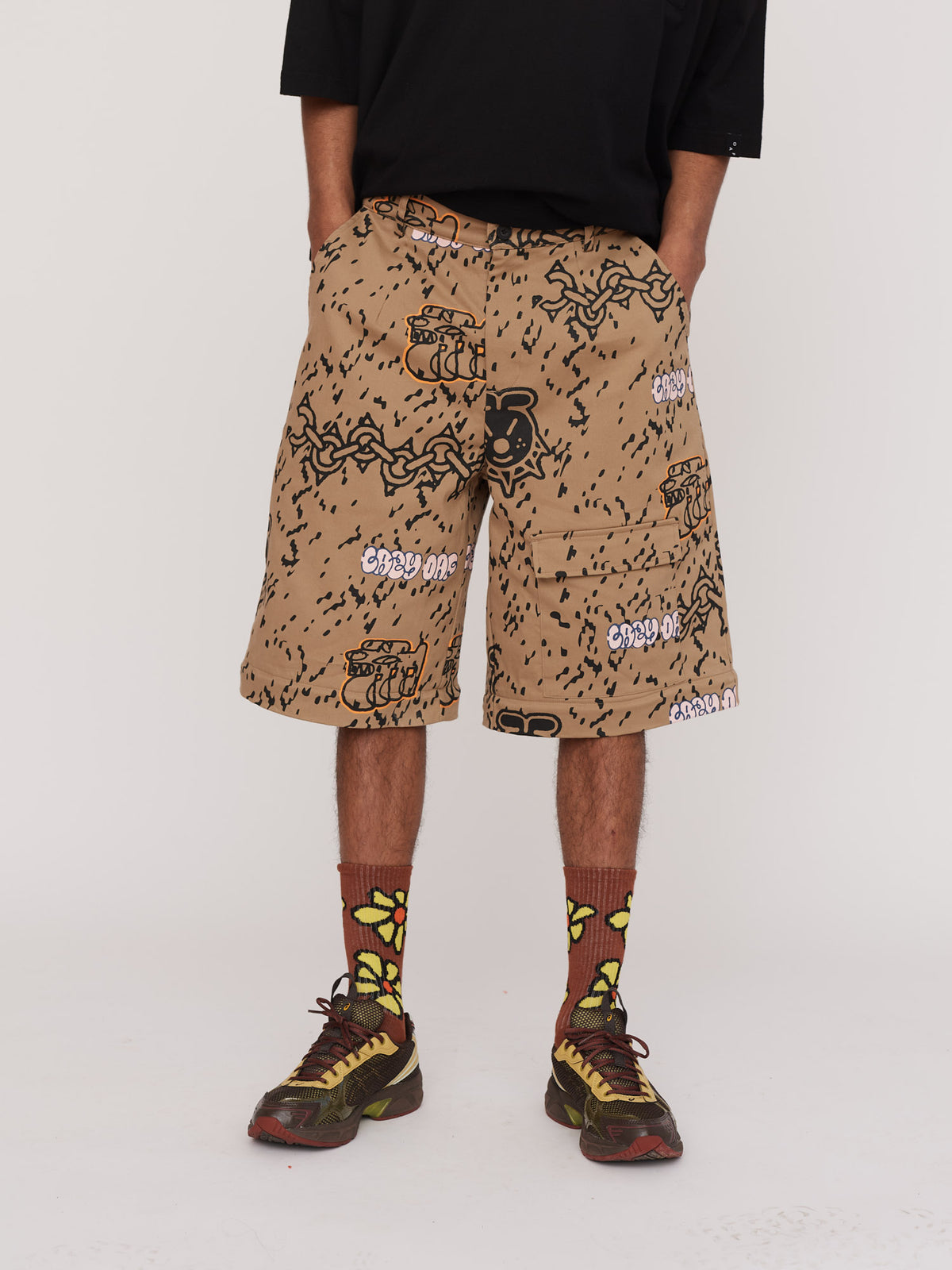 Zip Off Camouflage Pants