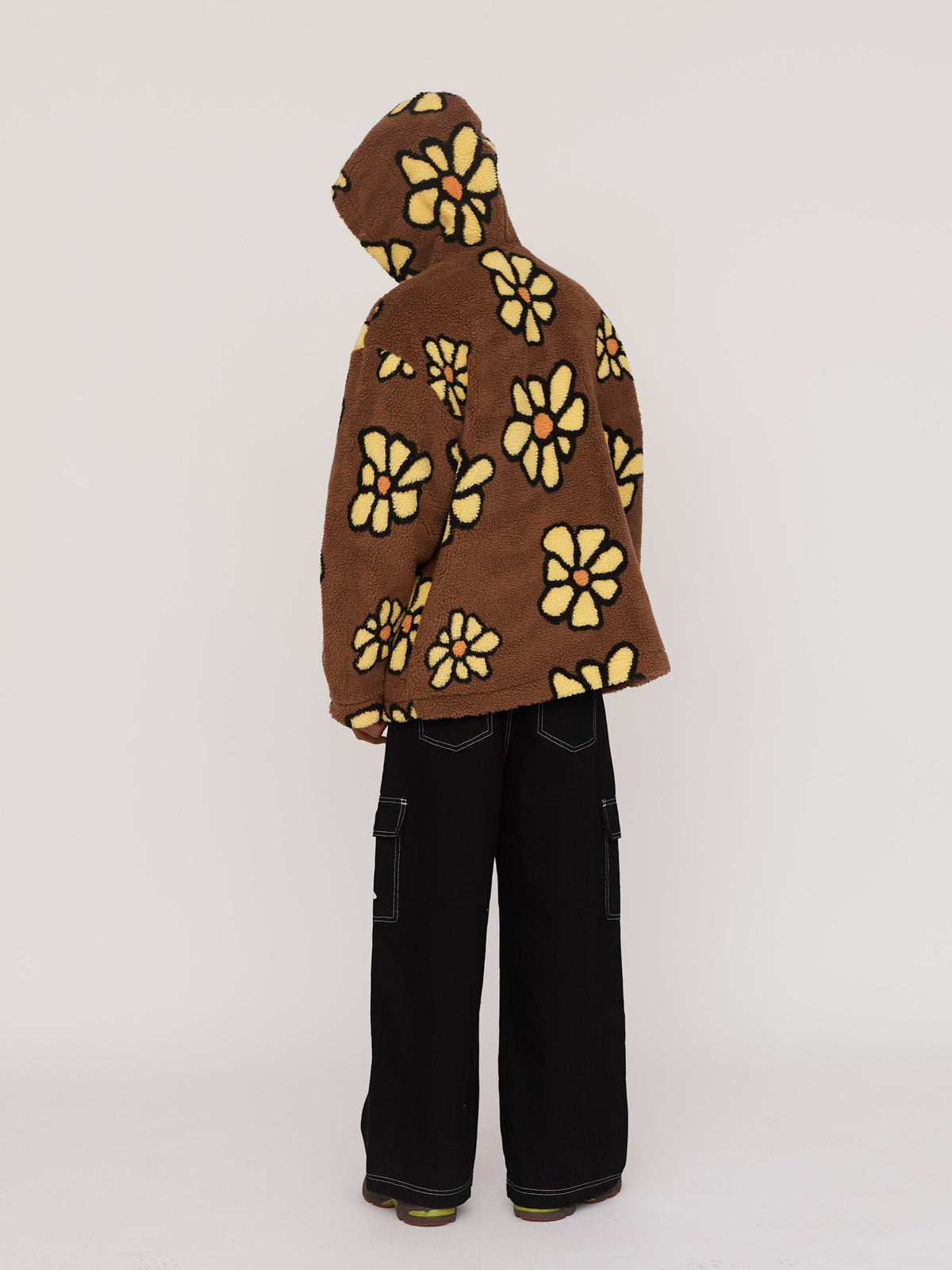 Flower Fleece Hoodie