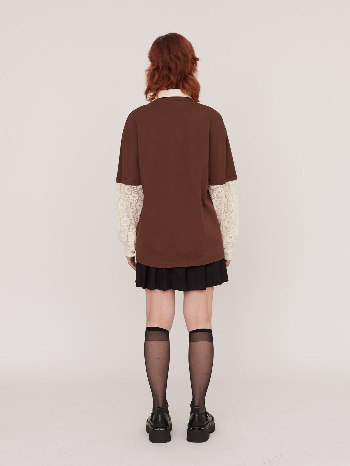 Mixed Up Lace T-Shirt
