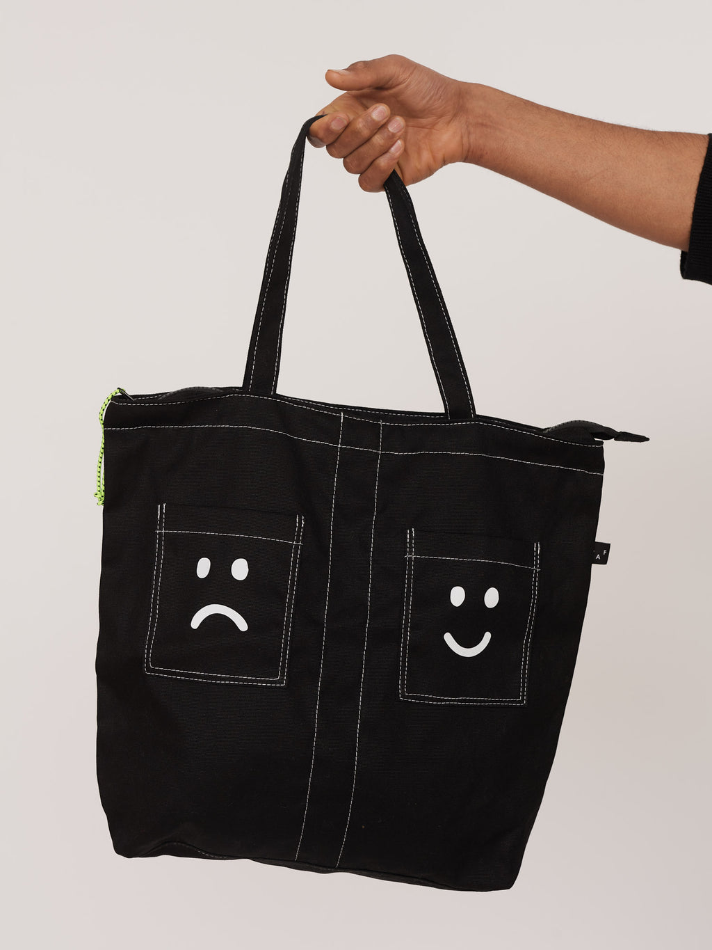 Happy Sad Shopper Bag