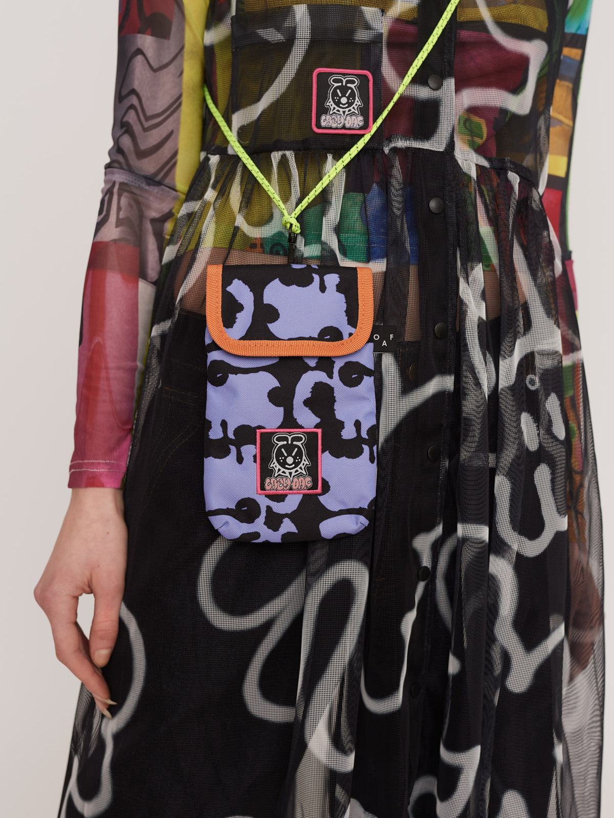 Abstract Mini Pouch