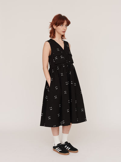 Happy Sad Gilet Dress
