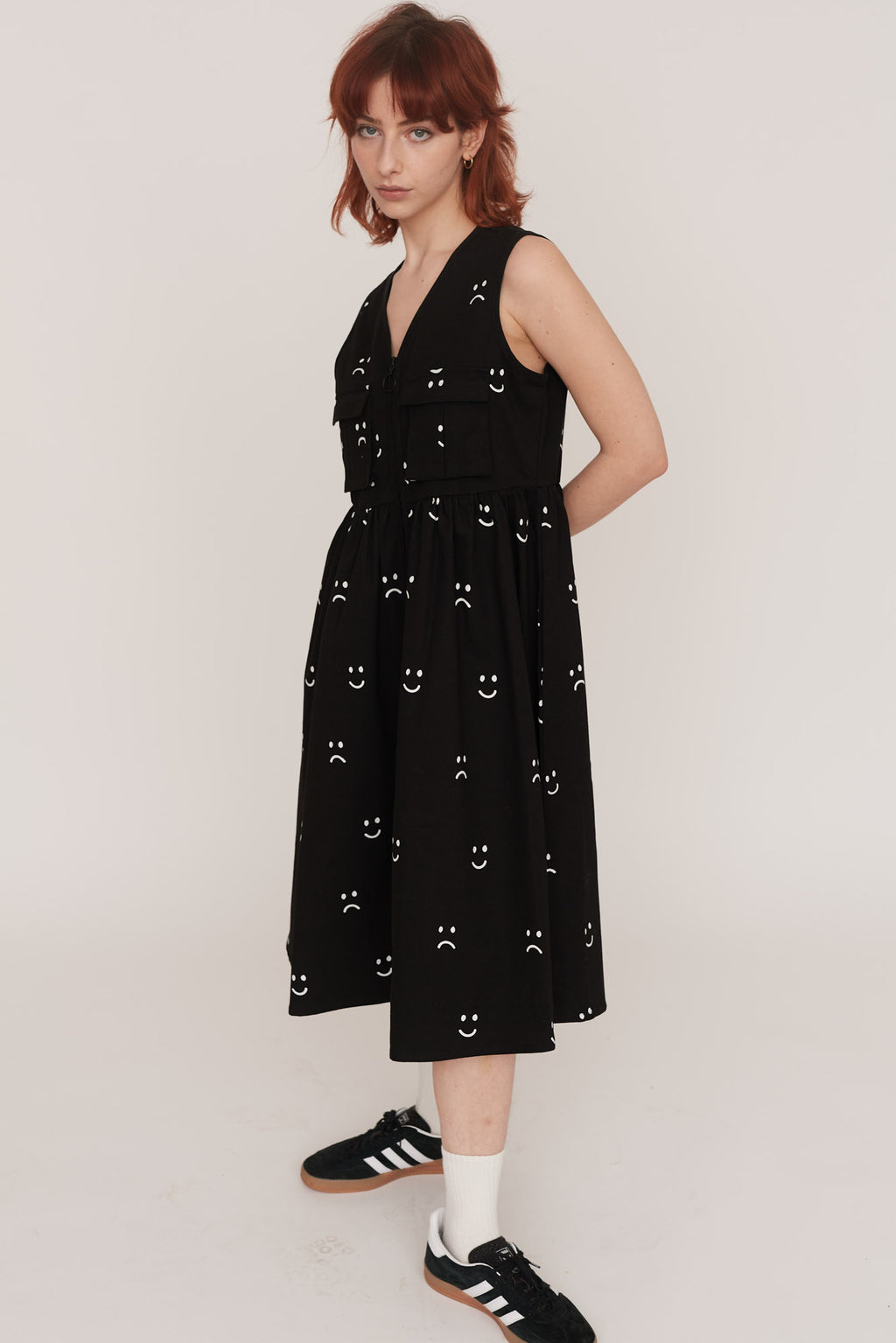 Happy Sad Gilet Dress