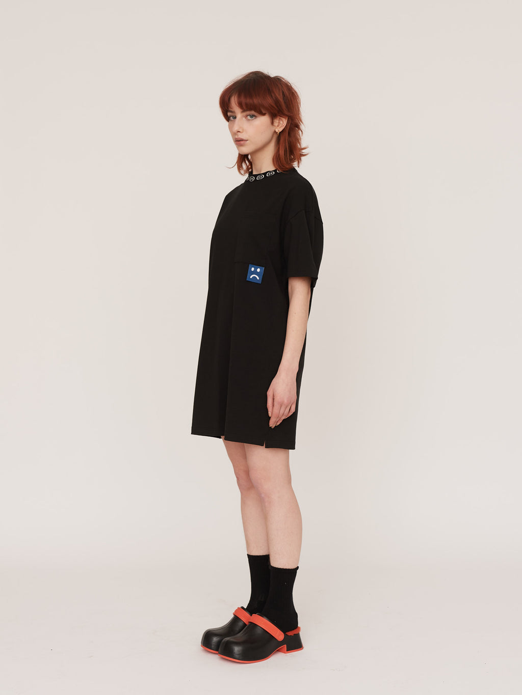 lazy oaf t shirt dress Happy Sad T-Shirt Dress Lazy Oaf