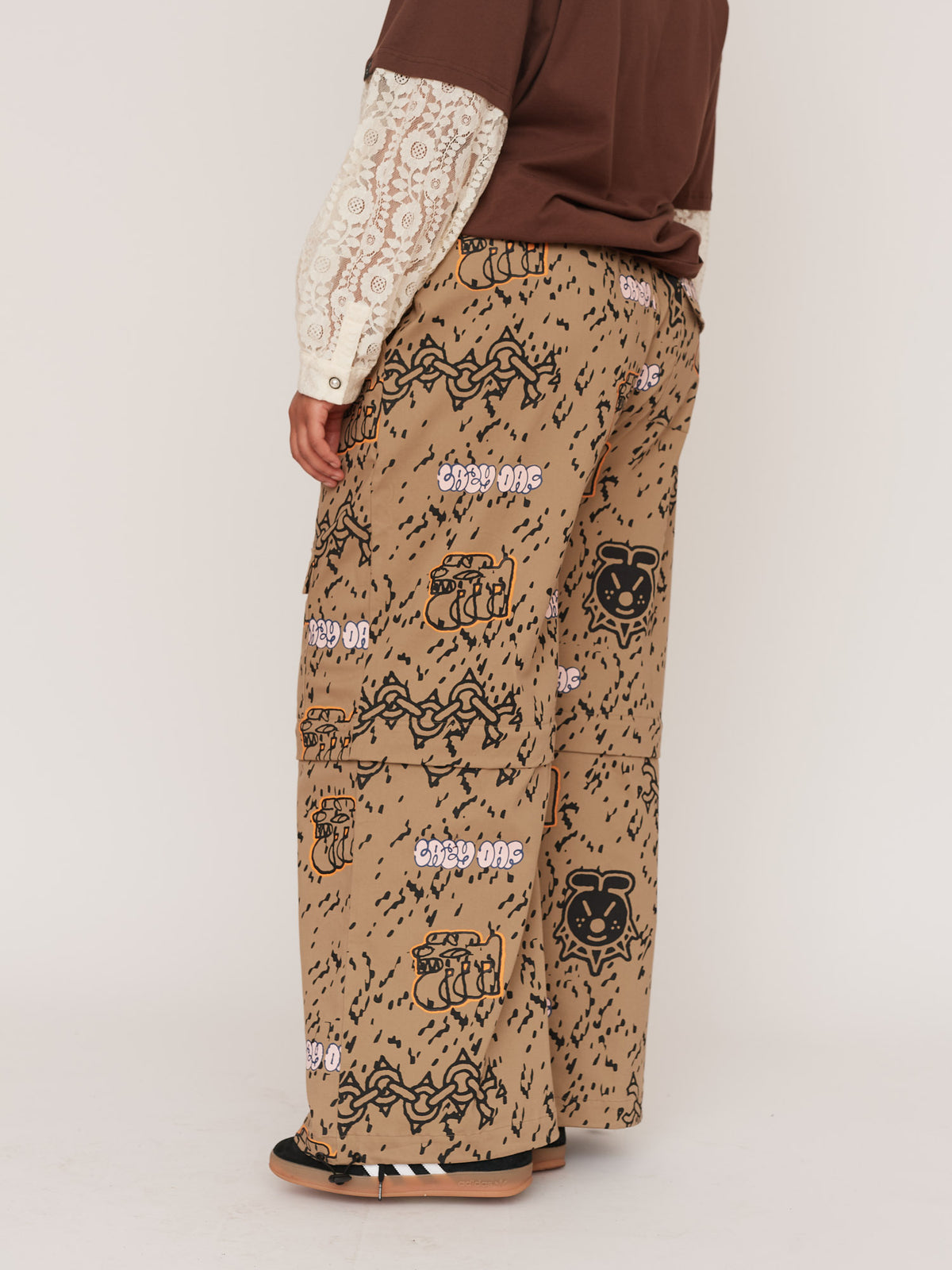 Zip Off Camouflage Pants