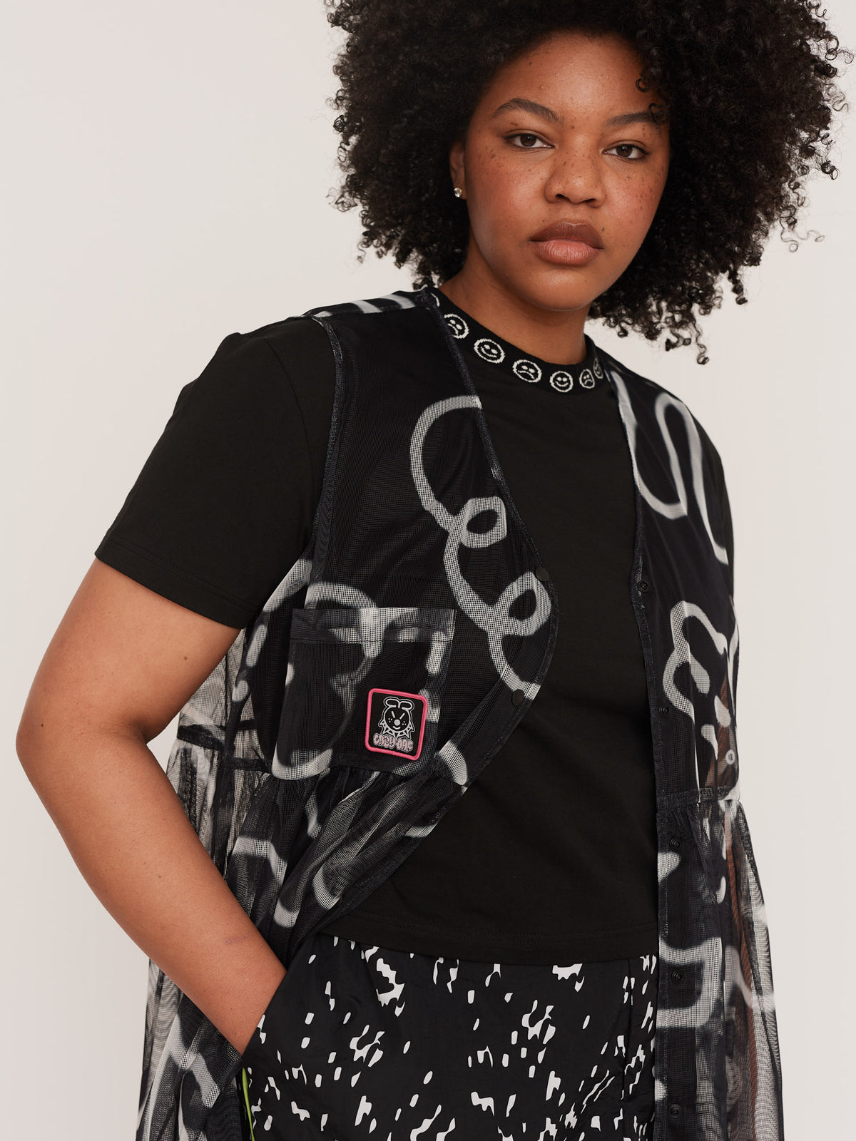 Butterfly Mesh Dress