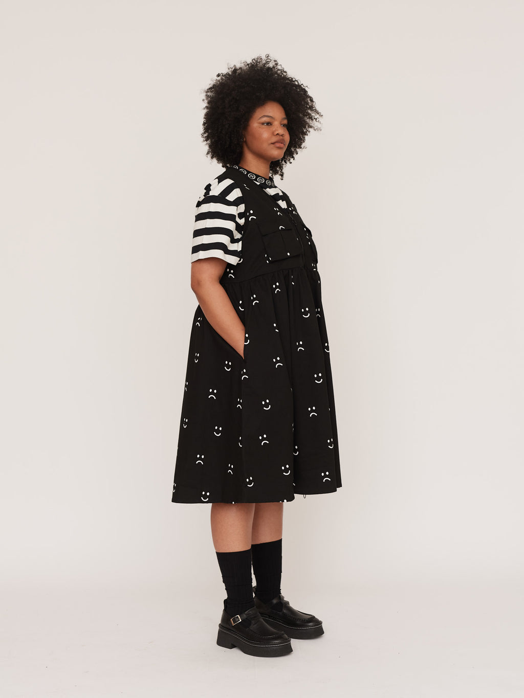 Happy Sad Gilet Dress