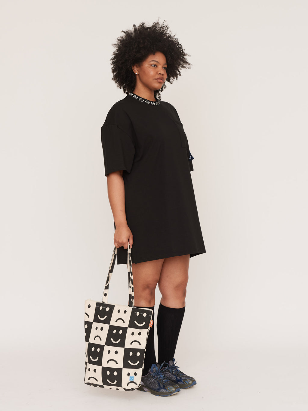 lazy oaf t shirt dress Dress Lazy Oaf Oversized T-Shirt Dress
