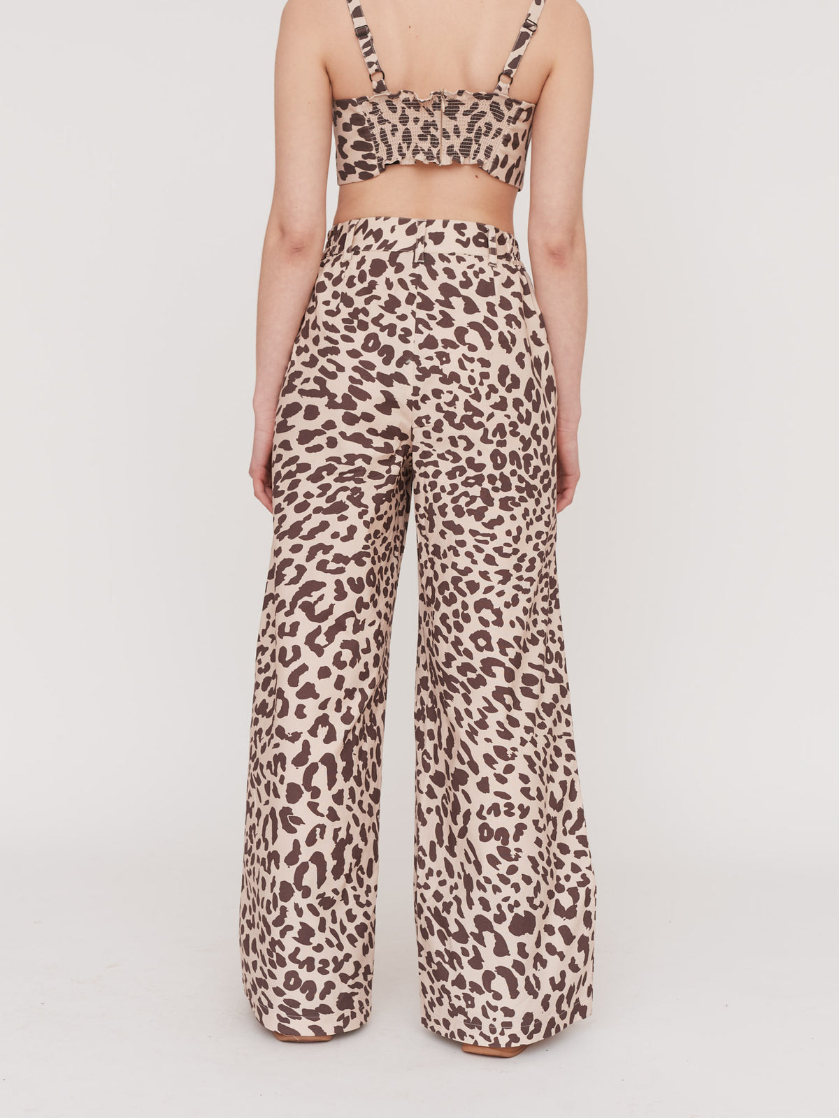 Lazy Leopard Baggy Pants