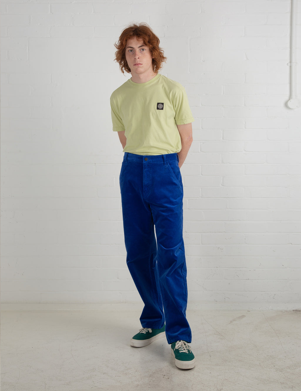 Lazy Oaf Electric Blue Cord Trousers