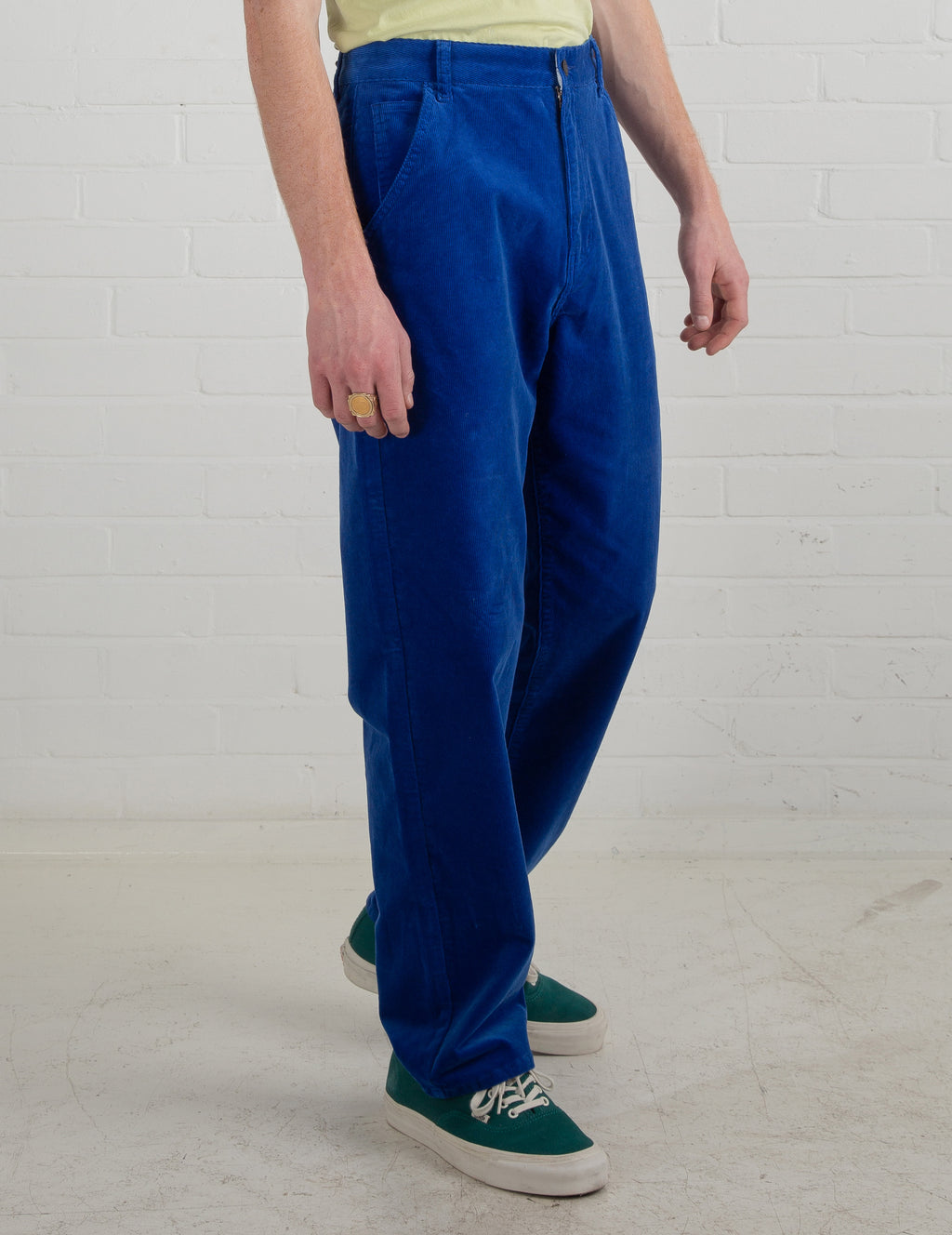 Lazy Oaf Electric Blue Cord Trousers