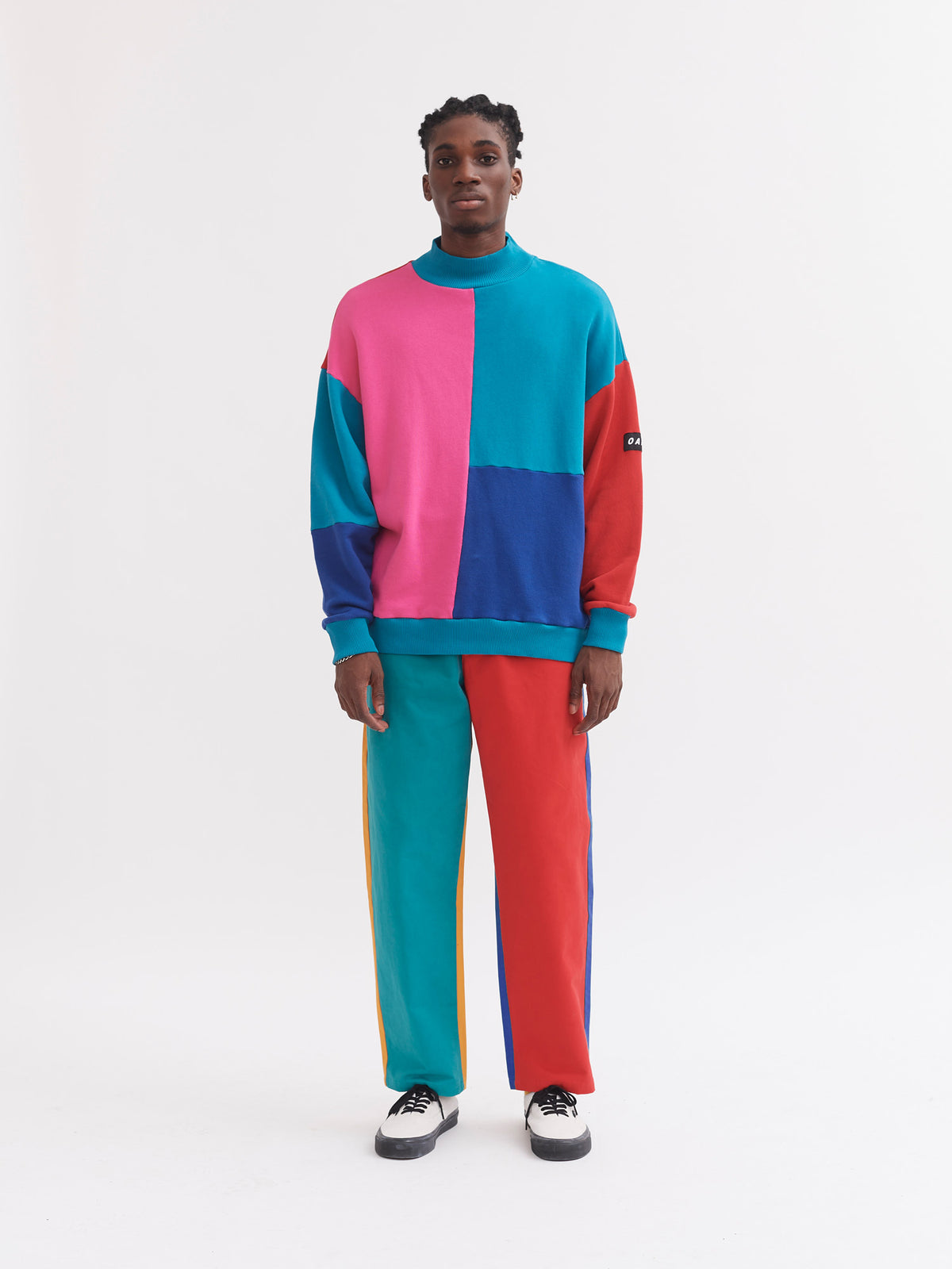 Lazy Oaf Cut & Colour Sweatshirt