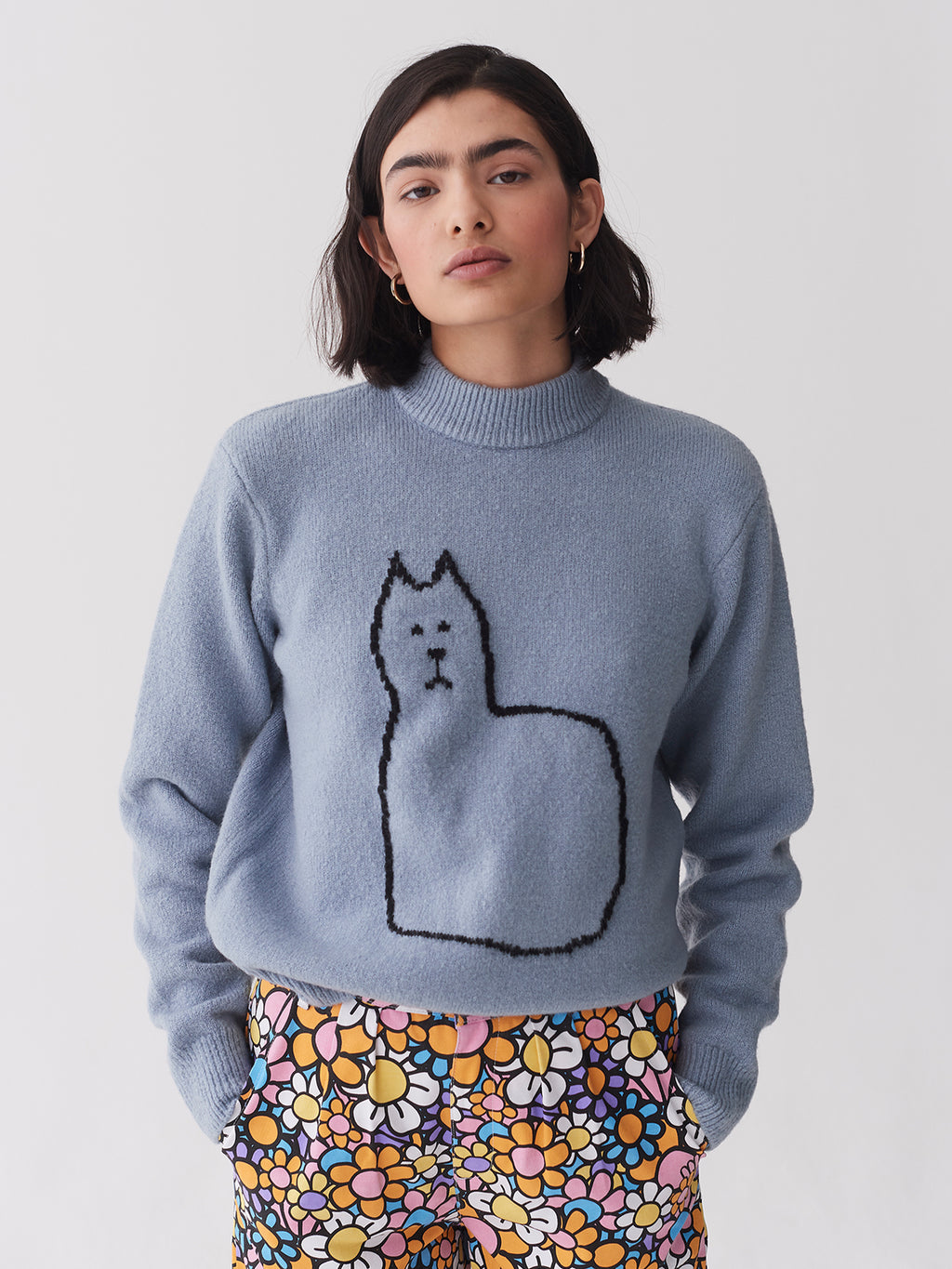Lazy Oaf Cat Lady Jumper - Main Image