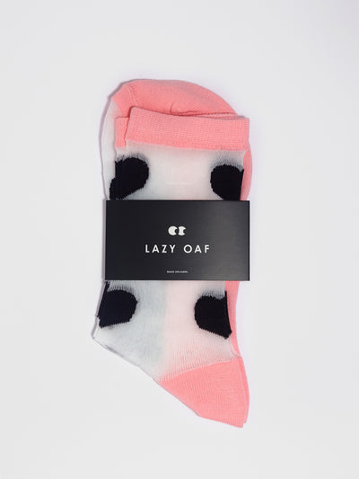 Lazy Oaf Clear Heart Socks