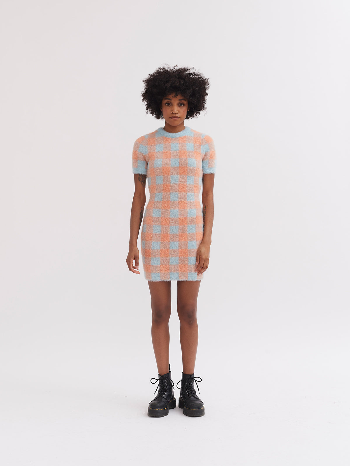 Lazy Oaf Feeling Peachy Knit Dress