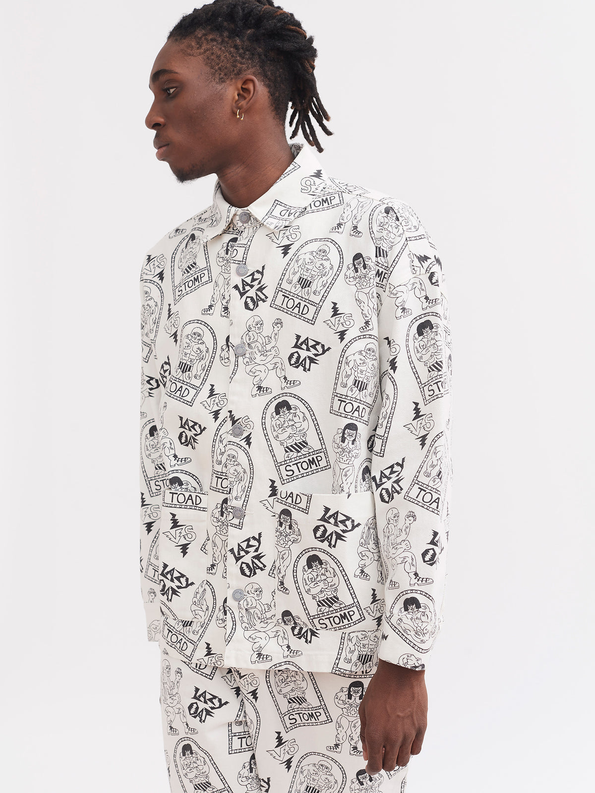 Lazy Oaf Fighting Time Chore Jacket