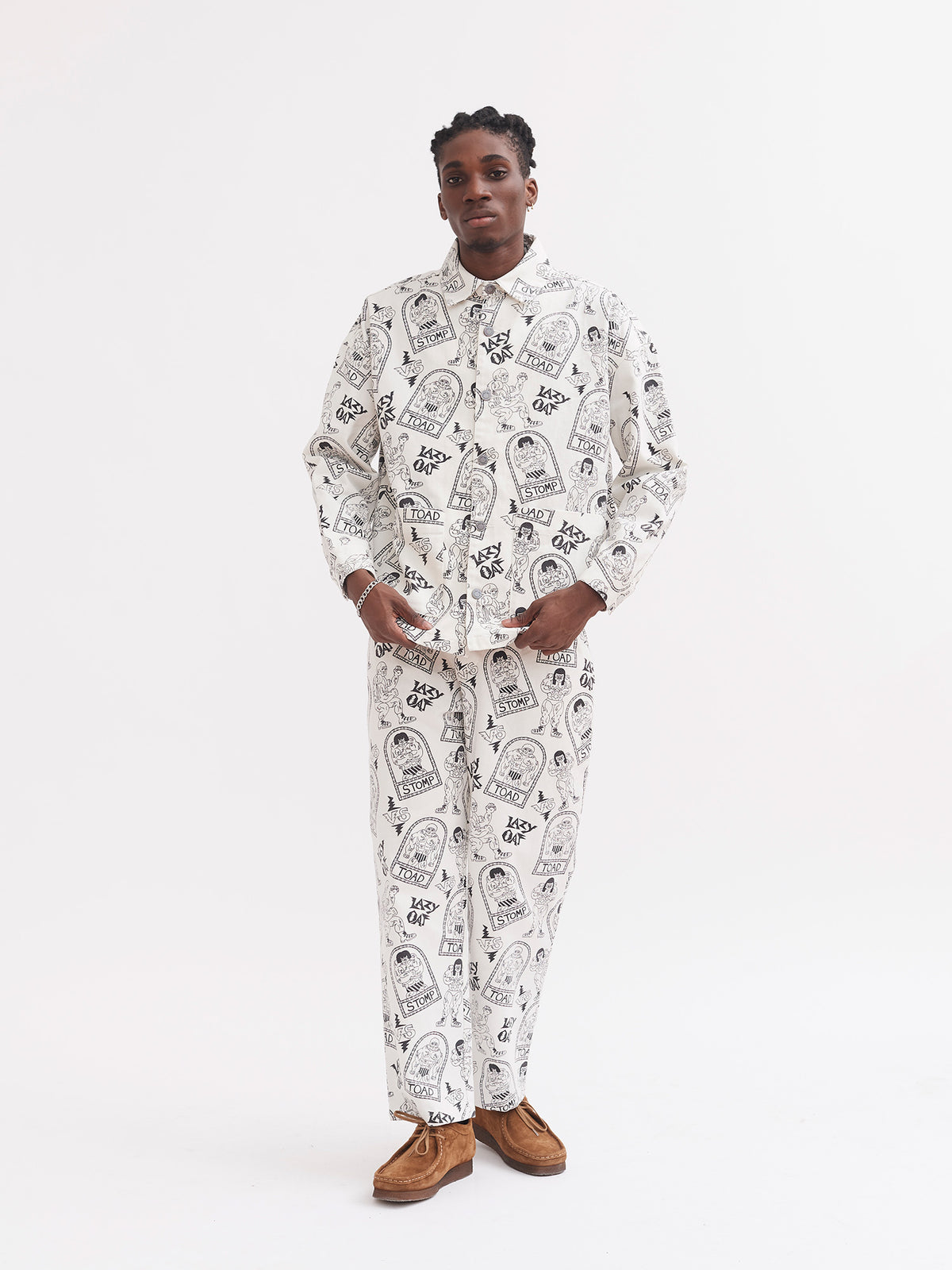 Lazy Oaf Fighting Time Chore Jacket