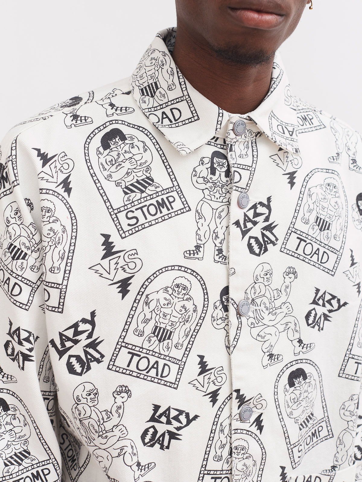 Lazy Oaf Fighting Time Chore Jacket