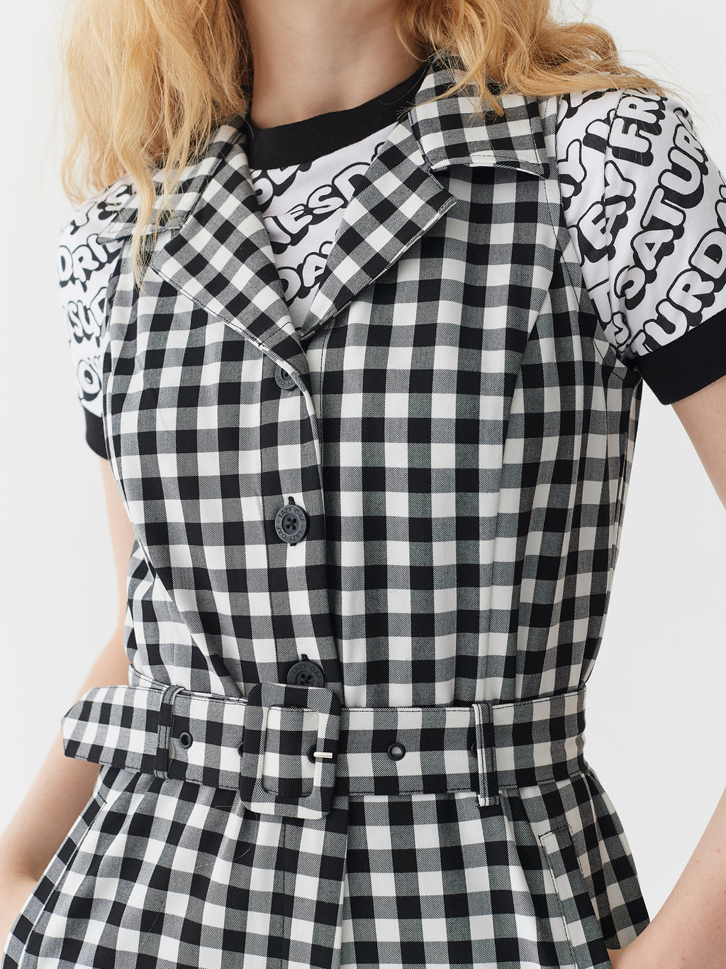 Lazy Oaf Gingham Role Playsuit