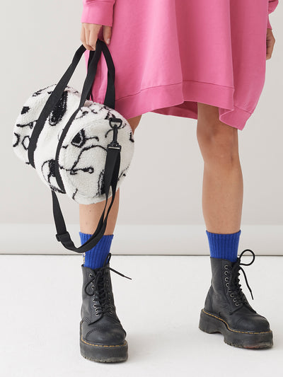 Lazy Oaf x Peanuts Good Grief Fleece Bag