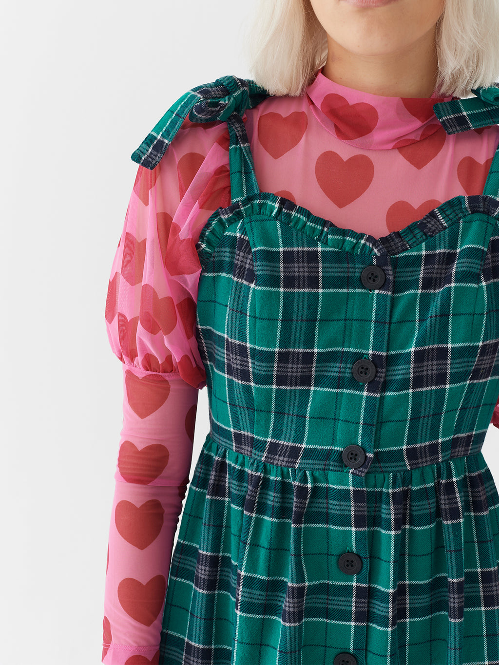 Lazy Oaf Green With Envy Midi Dress Lazy Oaf Green With Envy Midi Dress