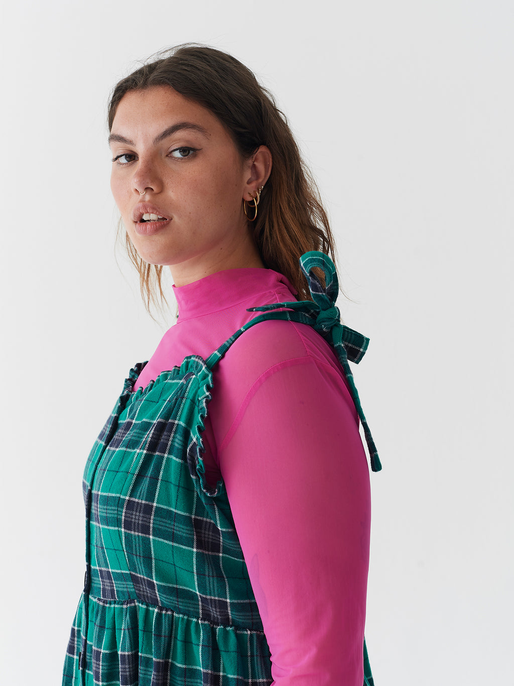 Lazy Oaf Green With Envy Midi Dress Lazy Oaf Green With Envy Midi Dress