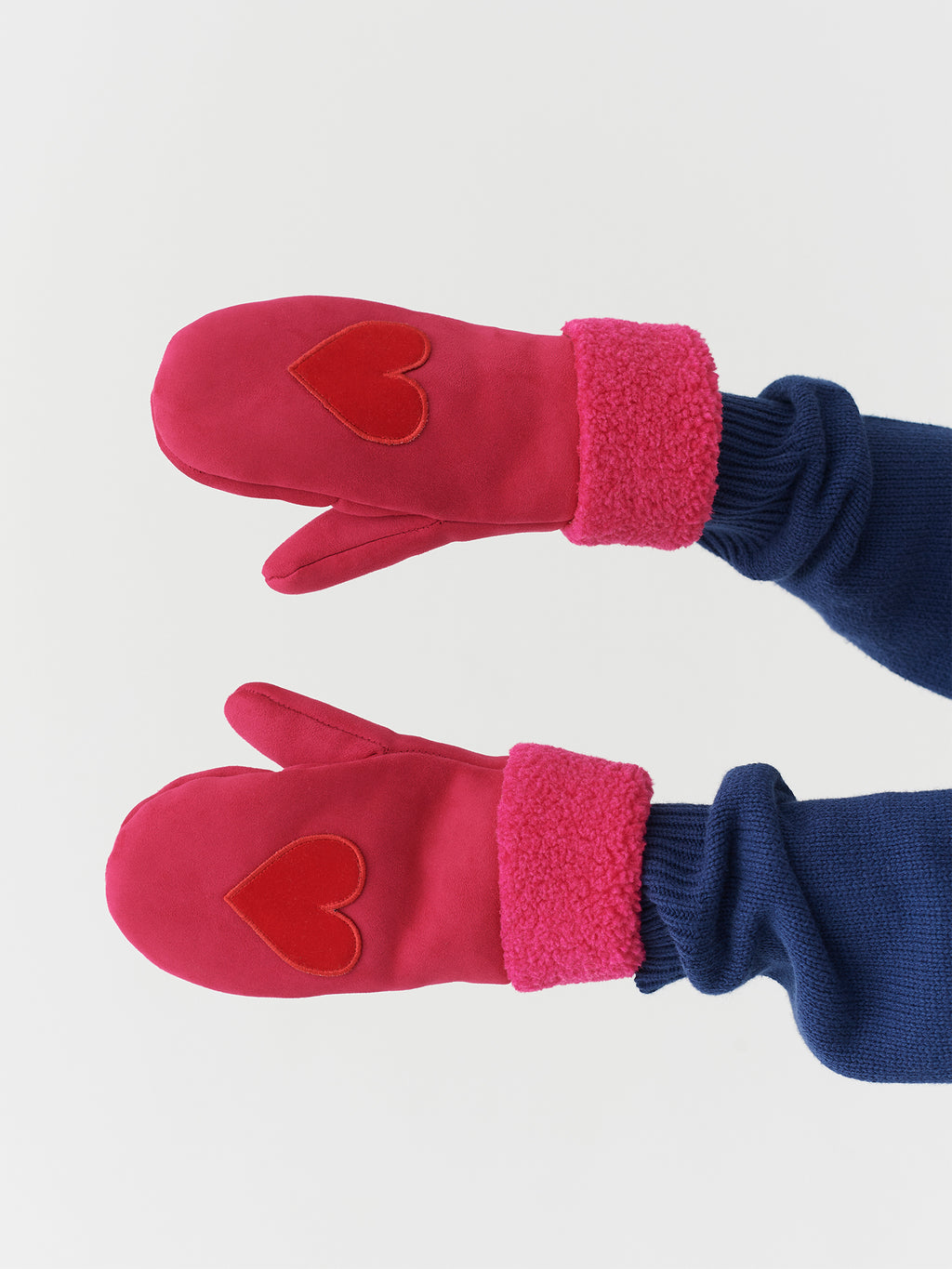 Lazy Oaf Heart On My Sleeve Mittens