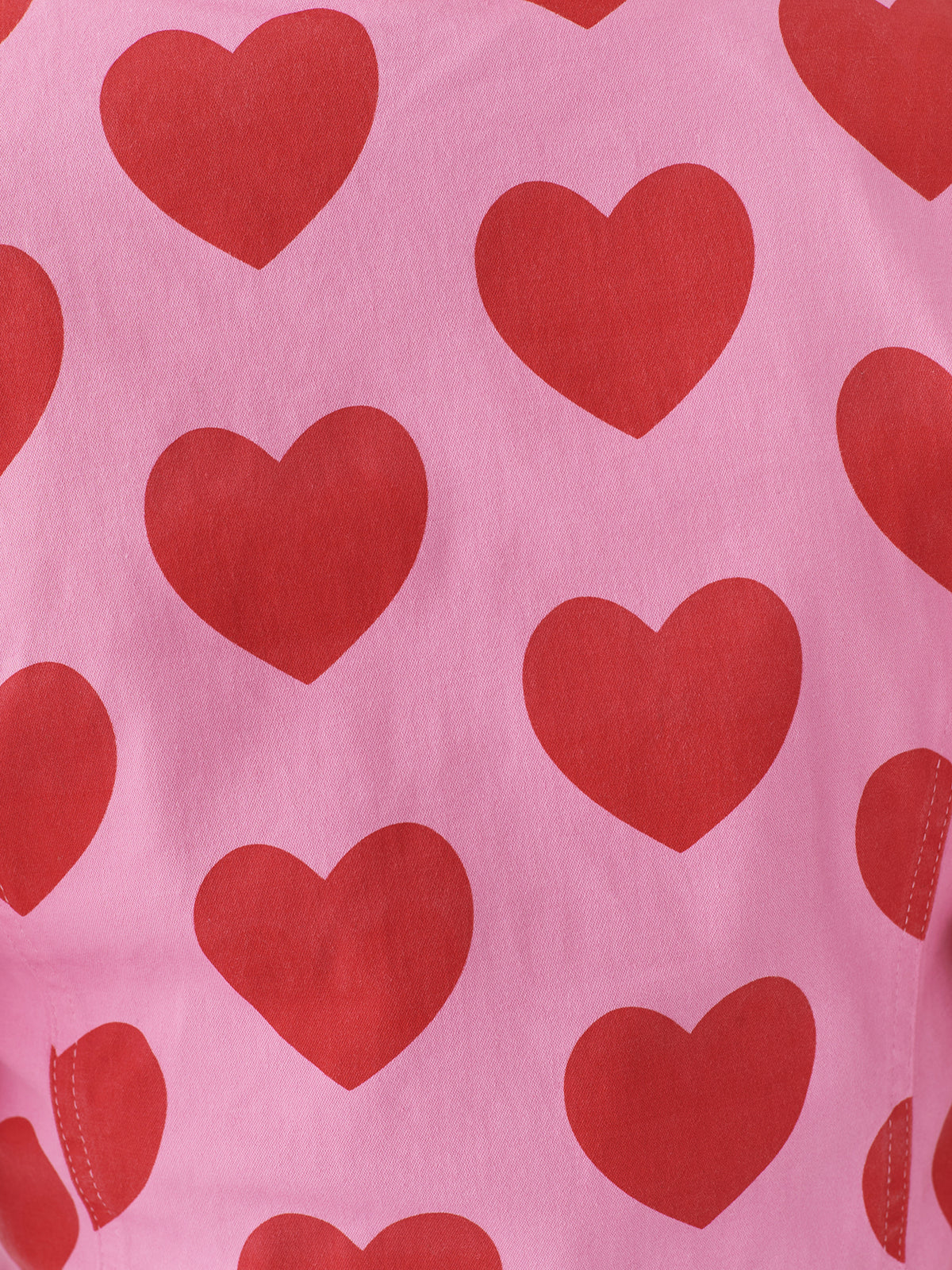 Lazy Oaf I Heart Me Zip Up Corset Top