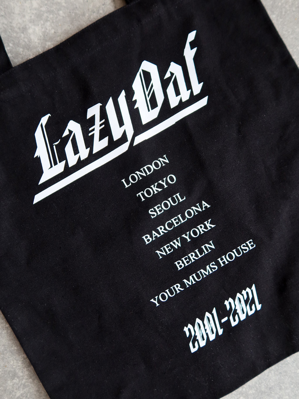 Lazy Oaf World Tour Tote Bag