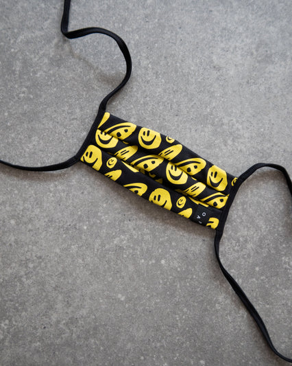Lazy Oaf Squish Face Print Face Mask