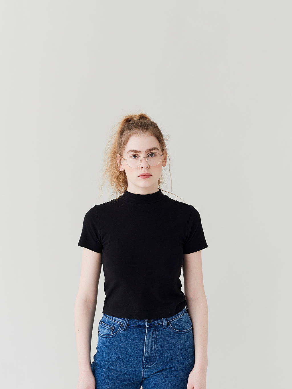 LO Fitted Tee - Black – Lazy Oaf