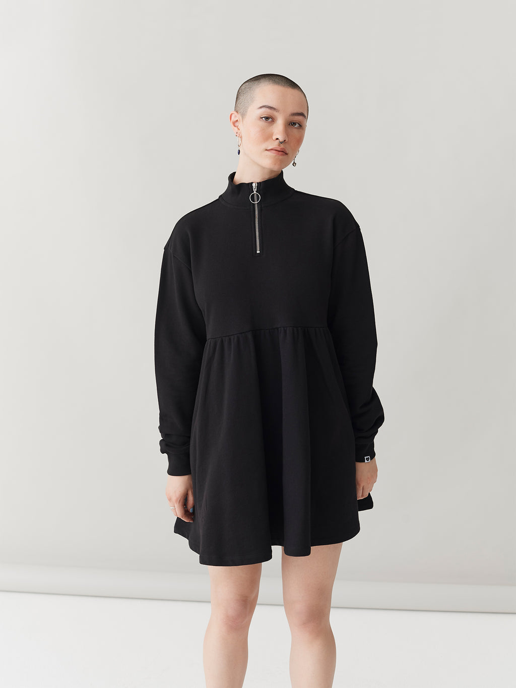 LO Sally Sweater Dress - Black