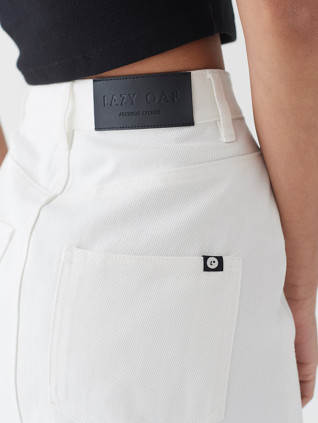 LO Button Through Skirt - Off White