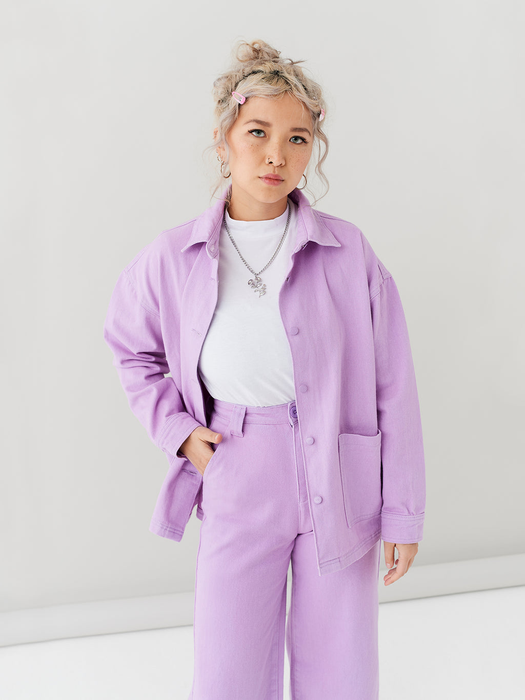 LO Chore Jacket - Lilac
