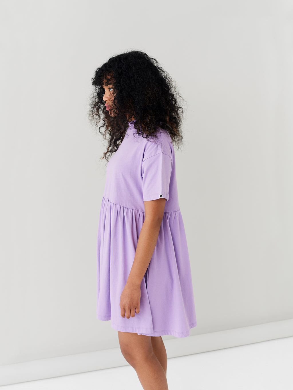 LO Lilac Short Sleeve Sally Dress
