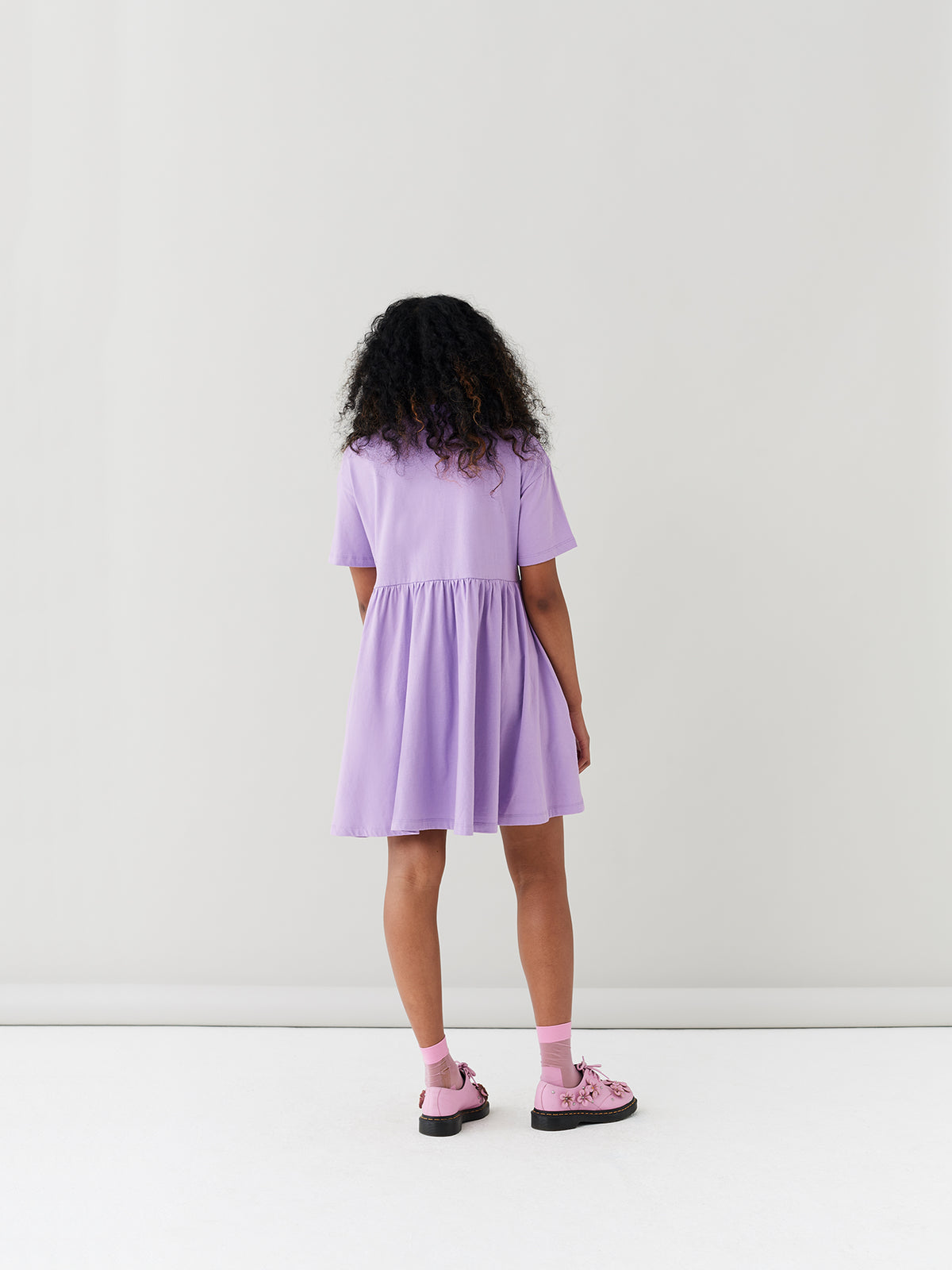 LO Lilac Short Sleeve Sally Dress