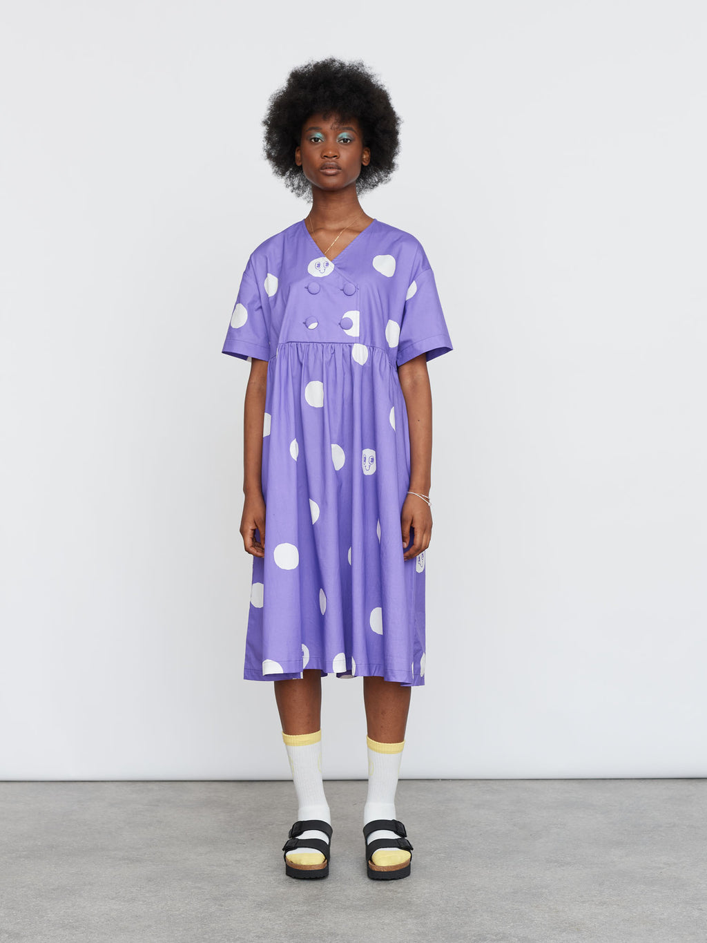 lazy oaf purple dress Lazy Oaf X Esther Kim Dress