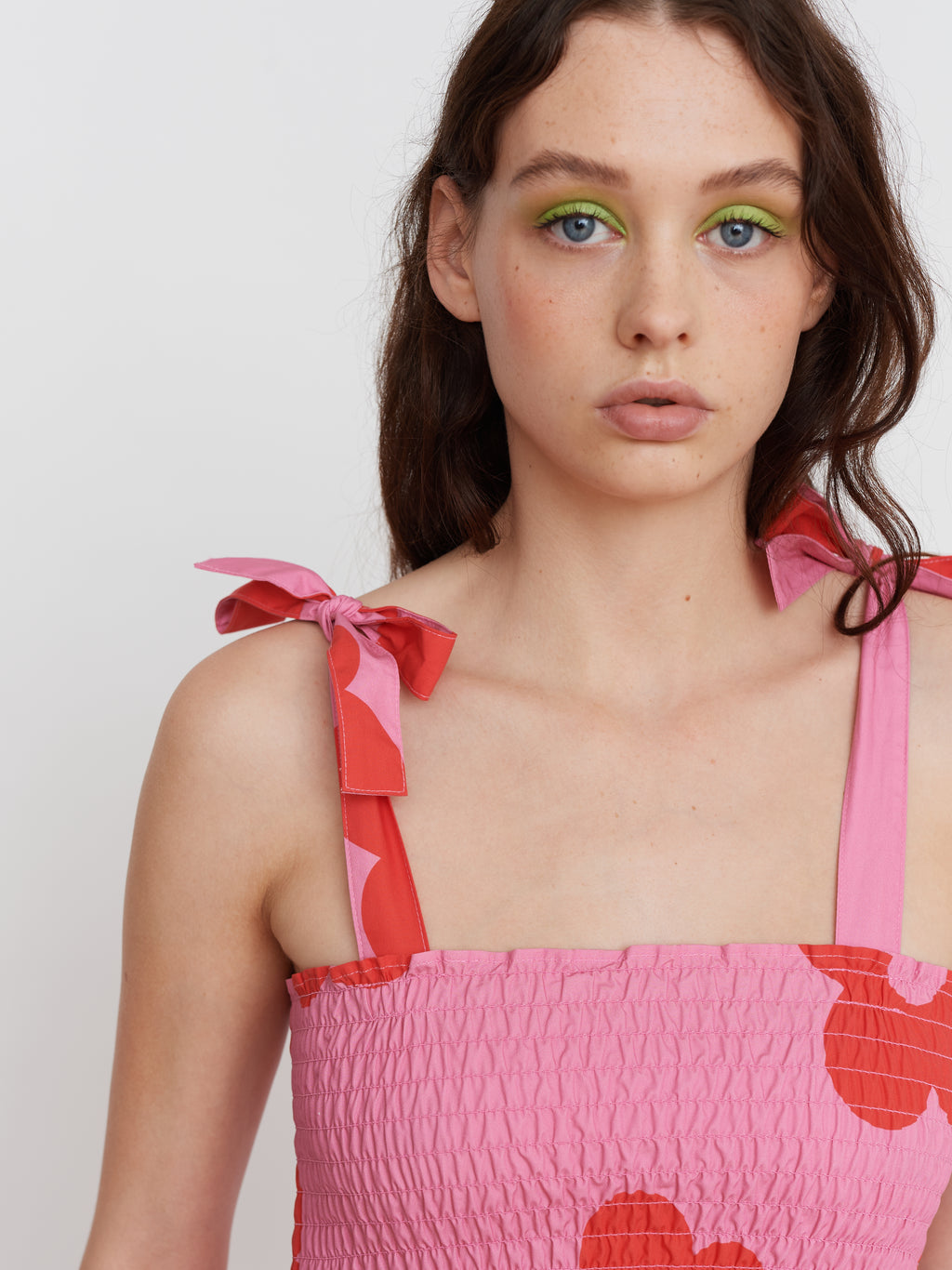 lazy oaf red dress Lazy Oaf + G.E.M Doodle Smock Dress