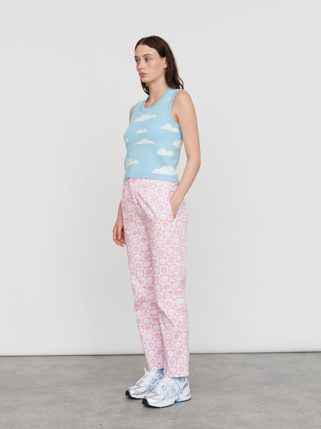 Lazy Oaf Happy Check Easy Pant