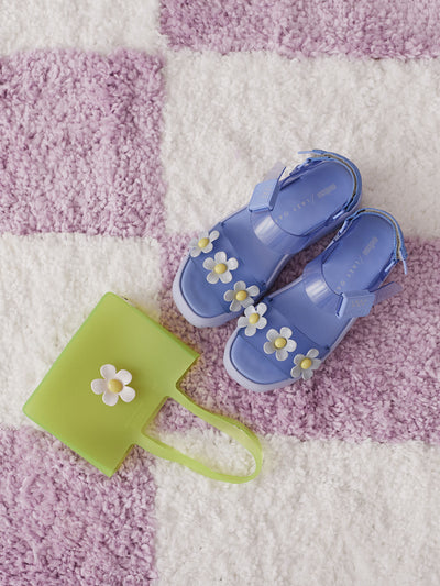Melissa x LO Blue Kick Off Sandal